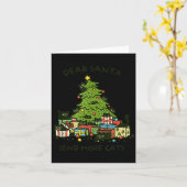 Carte Send More Cats Funny Gift Christmas Pet Black Cat  (Fleur jaune)