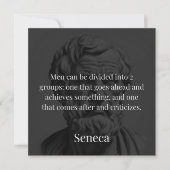 Carte Seneca's Division : Les Doers et les Critiques (Devant)