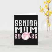 Carte Senior Back To School 2026 Baseball Bow Cl De 2026 (Fleur jaune)