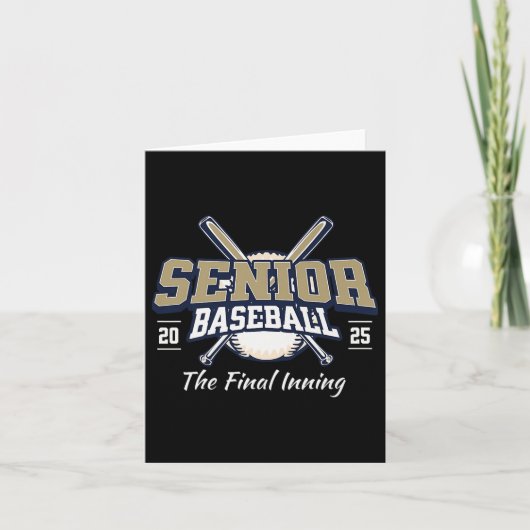 Carte Senior Baseball 2025 The Final Inning Premium (Devant)