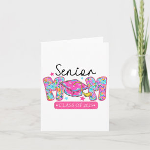 Carte Senior Mom Cl Of 2025 Coquette Bow Graduation