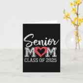 Carte Senior Mom Cl Of 2025 Fière Parent Diplôme Tee (Fleur jaune)