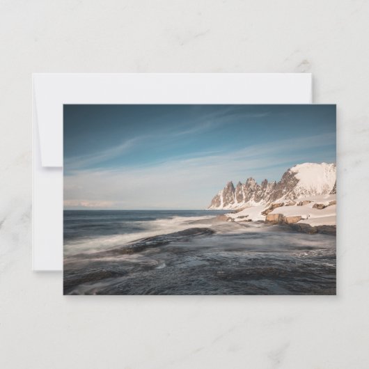 Carte Senja Norvège (Devant)