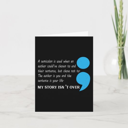 Carte Sensibilisation à la dépression (Devant)