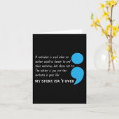 Carte Sensibilisation à la dépression (Fleur jaune)