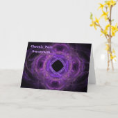 Carte Sensibilisation à la douleur chronique (Fleur jaune)