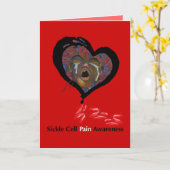 Carte Sensibilisation à la DOULEUR de la faucille (Fleur jaune)