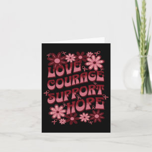Carte Sensibilisation à la faucille Amour Courage Soutie