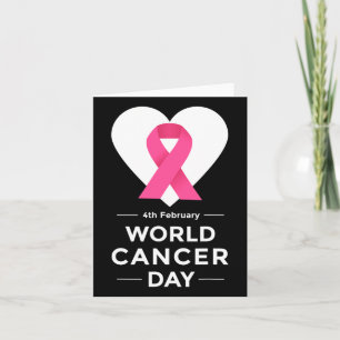 Carte Sensibilisation à la Journée mondiale du cancer 4e