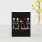 Carte Sensibilisation à la leucémie C'est bien d'être un (Fleur jaune)