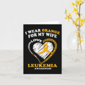 Carte Sensibilisation à la leucémie chez les hommes - Je (Fleur jaune)