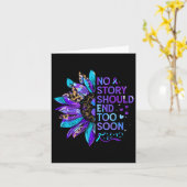 Carte Sensibilisation à la prévention du suicide Aucune  (Fleur jaune)