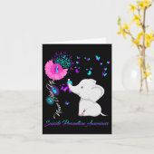 Carte Sensibilisation à la prévention du suicide des élé (Fleur jaune)