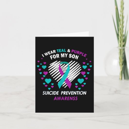 Carte Sensibilisation À La Prévention Du Suicide Tee _ J (Devant)