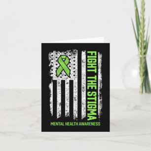 Carte Sensibilisation à la santé mentale Lutter contre l