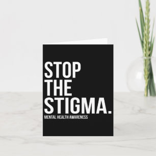 Carte Sensibilisation à la stigmatisation de la santé me