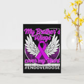 Carte Sensibilisation à la surdose de drogue Mes ailes d (Fleur jaune)