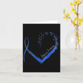 Carte Sensibilisation à l'alopécie cardiaque 1 (Fleur jaune)