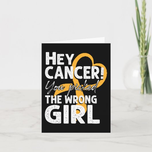 Carte Sensibilisation à l'enfance au cancer Survivant Wr (Devant)