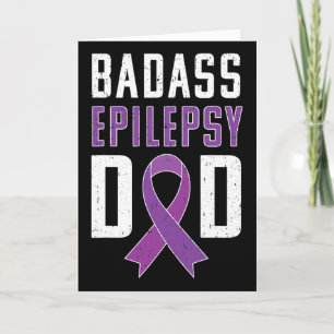 Carte Sensibilisation à l'épilepsie Épilepsie Papa Ribbo