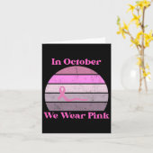 Carte Sensibilisation au cancer du sein (Fleur jaune)