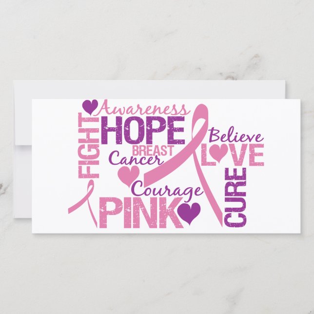 Carte Sensibilisation au cancer du sein (Devant)