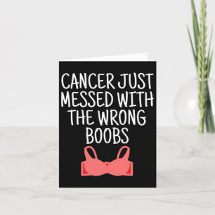 Carte Sensibilisation au cancer du sein Cancer Messagé A