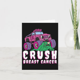 Carte Sensibilisation au cancer du sein Enfants Monster