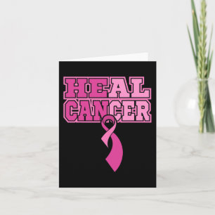 Carte Sensibilisation au cancer du sein Journée mondiale