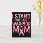 Carte Sensibilisation au cancer du sein Maman1 (Fleur jaune)