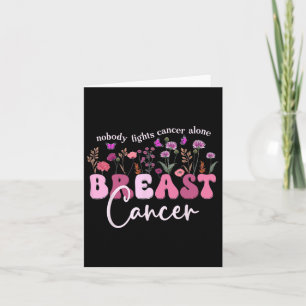 Carte Sensibilisation au cancer du sein Mère Soutien Can