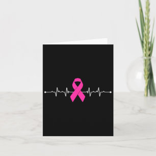 Carte Sensibilisation au cancer du sein Ruban rose Carbu