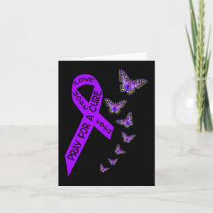 Carte Sensibilisation au cancer pancréatique papillon fé