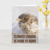 Carte Sensibilisation au changement climatique (Fleur jaune)