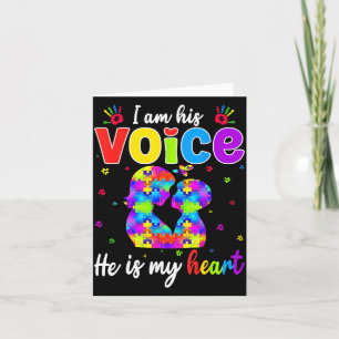 Carte Sensibilisation au fils de coeur vocal Au Mom
