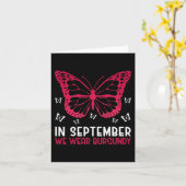 Carte Sensibilisation Au Myélome Multiple En Septembre N (Fleur jaune)