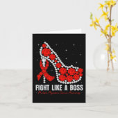 Carte Sensibilisation au myélome multiple Lutter contre  (Fleur jaune)