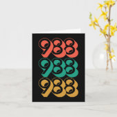 Carte Sensibilisation au suicide - 988 - Prévention du s (Fleur jaune)