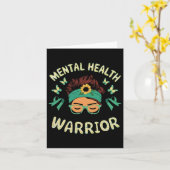 Carte Sensibilisation au suicide Dépression Anxiété Sant (Fleur jaune)