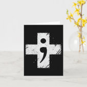 Carte Sensibilisation au suicide Dépression Anxiété Sant (Fleur jaune)