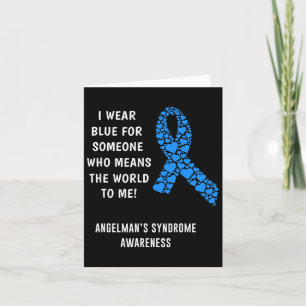 Carte Sensibilisation au syndrome d'Angelman