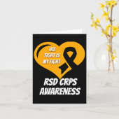 Carte Sensibilisation aux Crps Rsd 6 (Fleur jaune)