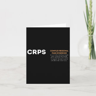 Carte Sensibilisation aux Crps - syndrome de douleur rég