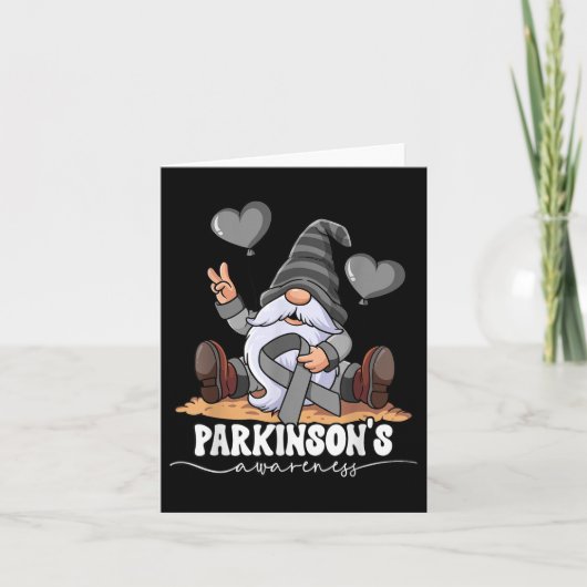 Carte Sensibilisation aux parkinsons (Devant)