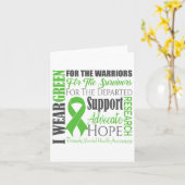 Carte Sensibilisation aux problèmes de santé (Fleur jaune)