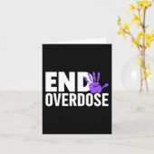 Carte Sensibilisation aux surdoses - Sensibilisation aux (Fleur jaune)