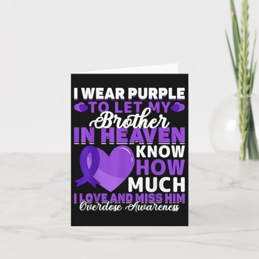 Carte Sensibilisation aux toxicomanies Addiction à la su (Devant)