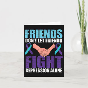Carte Sensibilisation des amis au suicide Santé mentale