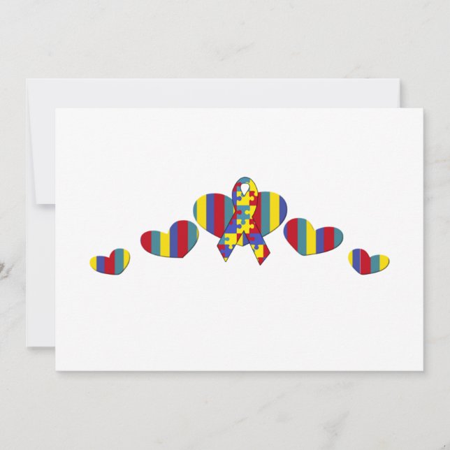 Carte sensibilisation sur l'autisme (Devant)