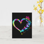 Carte Sensibilisation sur l'autisme Accepter Comprendre  (Fleur jaune)